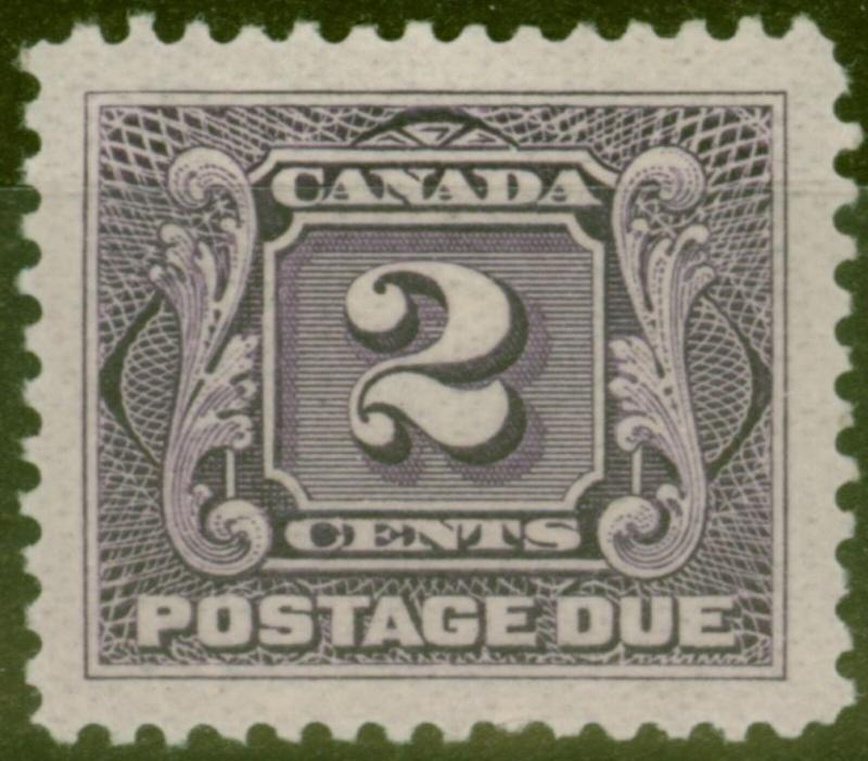 Canada 1906 2c Dull Violet SGD3 Fine Mtd Mint 