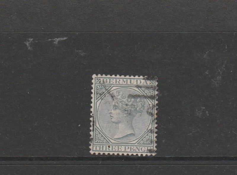 Bermuda 1883/1904 3d grey Used SG 28