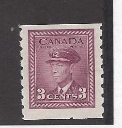 Canada, 266, King George VI Single, Hinged