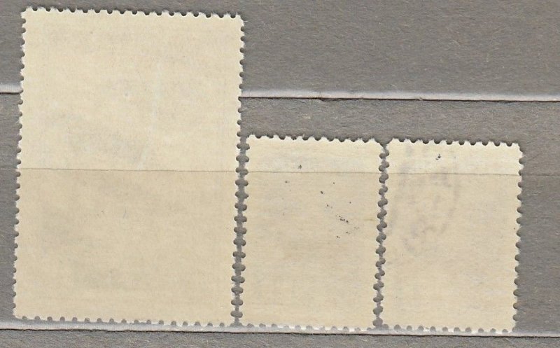Russia 1955 Airmail Airplanes Used(o) Mi 1760-1762