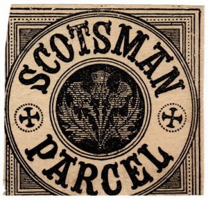 (I.B) North British Railway : Scotsman Newspaper Special Contract Label