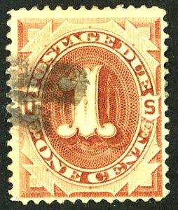 U.S. #J1 USED