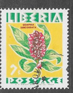 Liberia 351: 7c Gomphia subcordata, CTO, F-VF