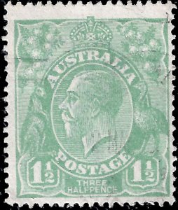 Australia 1923 Sc 25 U vg-f very light cancel