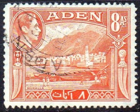 Aden 1939 8a Mukalla used