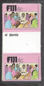 Fiji, 401-04, Indian Women Gutter Pairs,**MNH**