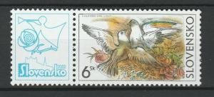 Slovakia 2002 Birds Dove MNH stamp