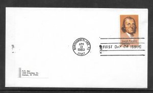 Just Fun Cover #2038 FDC Cachet (A890)