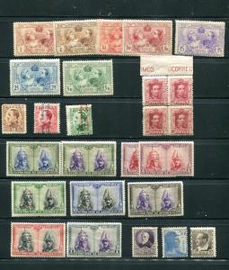 Spain  Lot  Hinged and NH