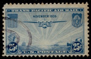 US Stamps #C20 USED AIR POST ISSUE