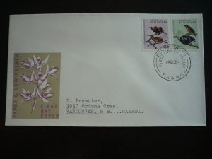 Postal History - Papua New Guinea - Scott# 191-192 - First Day Cover