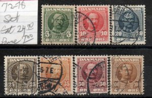 Denmark 72-78 Set Used