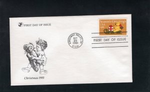 1940 Christmas, FDC Readers Digest