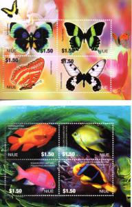 Niue 783-784 MNH .