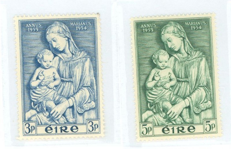 Ireland #151-152 Unused Single (Complete Set)
