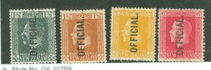 New Zealand #O42/O48 Unused