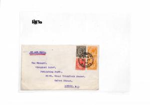 HH70 1932 Kenya Nairobi Cover GB London {samwells-covers}PTS