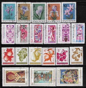 Bulgaria mini collection 164 CTO stamps  SCV $?? - 12990