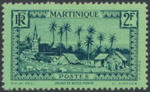 Martinique    SC# 166  MNH   see details & scans