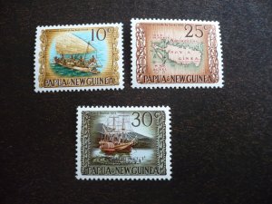 Stamps - Papua New Guinea - Scott#298-300-Mint Never Hinged Part Set of 3 Stamps