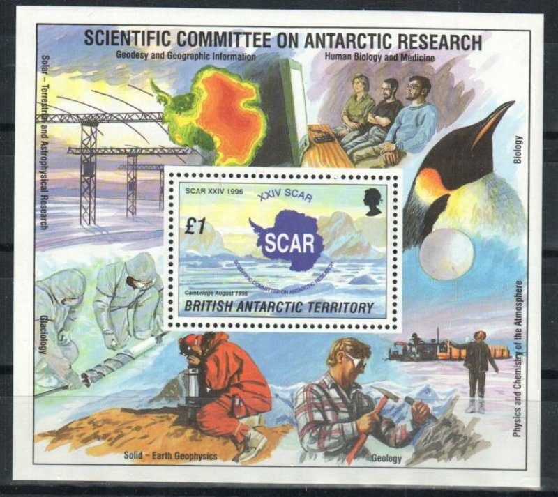 British Antarctic Territory Stamp 239  - SCAR research