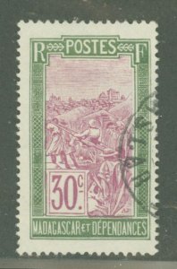 Madagascar/Malagasy Republic #95 Used Single