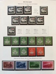 Hungary 135-49 - 300 diff in mounts