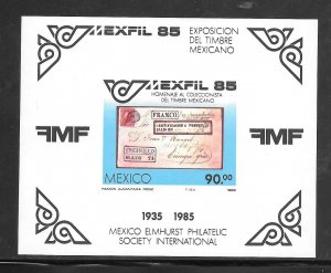 MEXICO #1385 MNH SOUVENIR SHEET (12334)