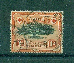 Tonga sc# 40 used cat val $.90