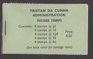 Tristan da Cunha # SG SB4 Booklet QE II 1970   (1) Mint NH