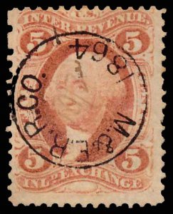 U.S. REV. FIRST ISSUE R27c  Used (ID # 98203)