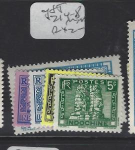 FRENCH INDOCHINA (P0401B)   Y&T  214-8     MNH