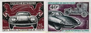 19112 MNH ALTO VOLTA 1970 57 SALON DEL AUTOMOVIL DE PARIS