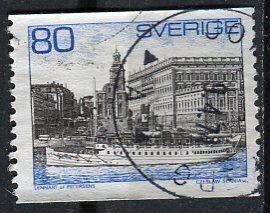 Sweden; 1971: Sc. # 749: Used Single Stamp