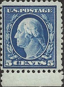 # 504 Mint Never Hinged Blue George Washington