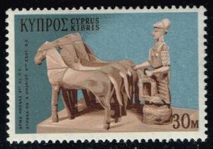 Cyprus #357 Athena Mounting Chariot; Unused (0.30)