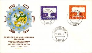 Zaire, Worldwide First Day Cover, Europa