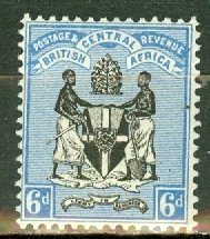 LC: British Central Africa 24 mint CV $95