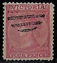 ZA0030f - AUSTRALIA Victoria - STAMP - SG# 114 Used VERY FINE