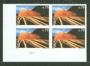 United States #C146 Mint (NH) Plate Block (Landscapes)