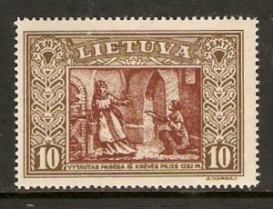 Lithuania   #265  MH  (1932)  c.v. $0.85