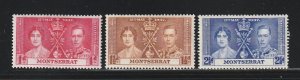 Montserrat 89-91 Set MH Coronation Issue