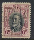 Southern  Rhodesia  SG 20b Used - perf 14