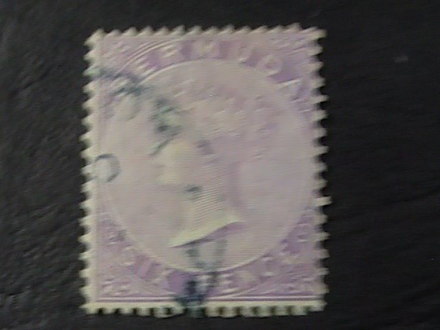 BERMUDA  # 5-USED--SINGLE--LILAC--1874