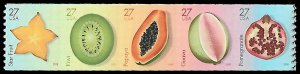 PCBstamps   US #4258/4262a Coil Strip $1.35(5x27c)Tropical Fruit, MNH, (2)