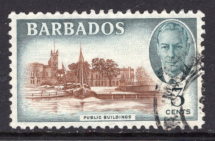 Barbados 218 Used VF