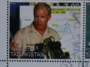 TAJIKISTAN-1999-JOHN F. KENNEDY TRAGEDY -MNH SHEET. VERY RARE