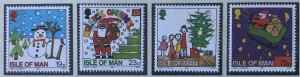 ISLE OF MAN 1996 CHRISTMAS. SG726/729  MNH ..SEE SCAN