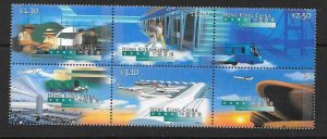 HONG KONG SG924a 1998 INAUGURATION OF HONG KONG AIRPORT MNH