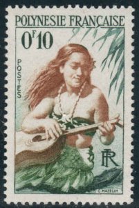 French Polynesia  #182  Mint NH CV $0.65